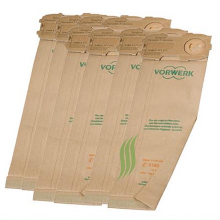 Vorwerk Folletto 5 Sacchetti Originali Vb100 - Homely - Ricambi E Riparazioni Pe